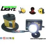 IP68 25000lux 348lum Rechargeable Tunnel Cap Lamp