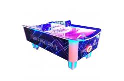 China Plastic Coin Operated Curved Arcade Air Hockey Table machine Video Games Simulator supplier