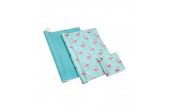China Sublimation Printed Microfiber Waffle Golf Towel With Grommet And Hook supplier