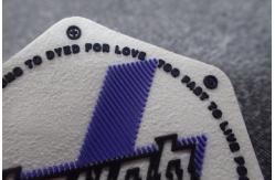 China OEKO Injection Rubber Logo Patches supplier