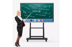 China IR Touch LCD Panel 100 Inch Interactive Whiteboard For Classroom supplier