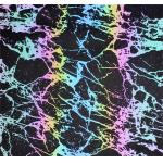 Colorful Rock Pattern 50D Mechanical Bullet fabric for sale