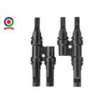 Electric Solar Branch T Connector Type 2 For Solar Panels Ce Certified 1 Pair for sale