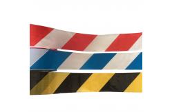 China Custom Non Adhesive PE Warning Barrier Tape Road Blocking Safety Maker Caution Tape supplier