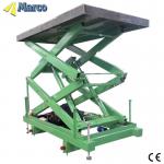 2.5-4 Ton Marco High Scissor Lift Table with CE Approved Stationary and Insulating Running Mode for sale