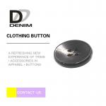 Custom Logo Black ing Buttons 4 Holes For Baby Clothing / Shirt for sale
