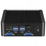 Intel Celeron J4105 Fanless Industrial PC With Dual LAN Dual COM Linux And DDR4 for sale