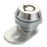 Height 12mm Cabinet Box Lock Zinc Alloy Tubular Pin Cam Lock For Storage for sale