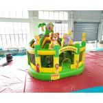 Toddler Jungle Park Jumping Combo Inflatable Bouncer Slide for sale