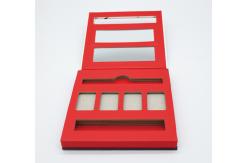 China 100mm Empty Square Eyeshadow Pans / Magnetic Eyeshadow Case Customized supplier