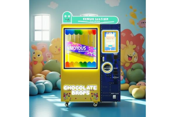 Large Capacity Multi Flavoured Chocolate Sugar Beans Vending Machine Self Service Candy Dispenser