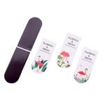 Customized Mini Magnetic Page Clips Target Book Mark Flamingo For Book