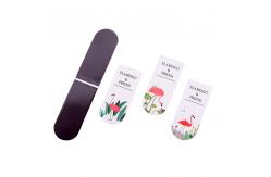 China Customized Mini Magnetic Page Clips Target Book Mark Flamingo For Book supplier
