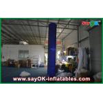 4m Decoration / Advertising Inflatable Columns With 500w Bulbs  Hangout