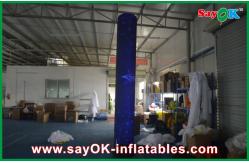 China 4m Decoration / Advertising Inflatable Columns With 500w Bulbs  Hangout supplier
