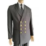 Classic Black Ceremonial Uniform 40 Polyester 60 Cotton Material For Formal Events for sale