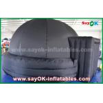 360 Degree PVC Tarpaulin Inflatable Dome Tent With Air Blower / Floor Mat for sale