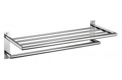 China SUS304 Bathroom Towel Bar And Toilet Paper Holder Polish Finish supplier