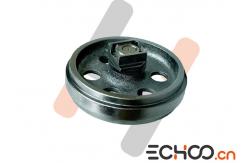 China Abrasion Resistance Mini Excavator Front Idler For Daewoo DH35 Min Digger supplier