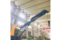 China 1T Hydraulic Ship Slewing Jib Telescopic Boom Crane supplier