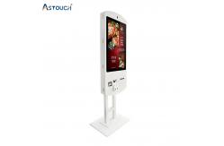 China Efficient WiFi Self Ordering Kiosk Square With Touchscreen And High Security supplier