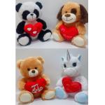 4 ASSTD Children Gift Teddy Bear/Uuicorn/Panda/Dog Plush Toy Adorable for sale