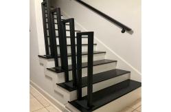 China Hot Galvanizing Wrought Iron Railings Balcony handrail American Custom supplier