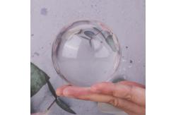 China Home Decoration Solid Acrylic Sphere , Clear Acrylic Contact Juggling Ball supplier