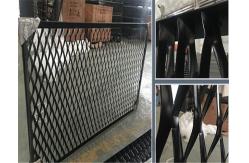 China 2.2mm thick diamond and hexagonal hole shape Security Vehicle Expandable Metal Mesh supplier