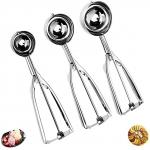 Multifunctional Stainless Steel Cookie Scoop Ice Cream Scoop Kitchen Tools for sale