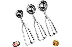 China Multifunctional Stainless Steel Cookie Scoop Ice Cream Scoop Kitchen Tools supplier