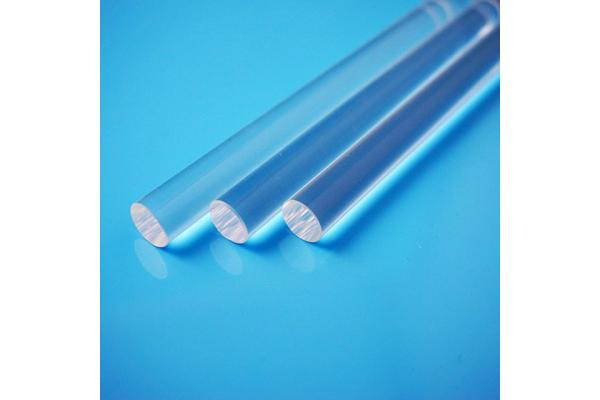 Quartz Rod High Temperature Resistance 1000 Degree Customized Clear