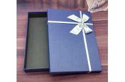 China Custom Made Rigid Cardboard Boxes With Ribbons For Gifts Packaging supplier