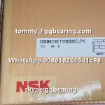SUJ2 Steel Material NSK 70BNR19ETYNDBBELP4 High-Speed Precision Angular Contact Ball Bearing for sale