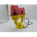 Flight LED Aviation Obstruction Light ICAO Aviation With Bird Deterrent Spike Lamp
