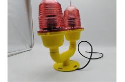 China Flight LED Aviation Obstruction Light ICAO Aviation With Bird Deterrent Spike Lamp supplier
