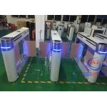 SS304 Anti Tailing Face Recognition Full Height Turnstile Access Control Gate for sale