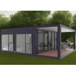 Light Steel Structure Backyard Prefab Studio Shed Customized Easy Assembled for sale