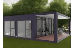 China Light Steel Structure Backyard Prefab Studio Shed Customized Easy Assembled supplier