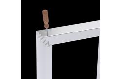 China 3Full Half Mortise LED Display Frame Tenon Steel Light Up Frame Box supplier