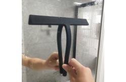 China Ergonomic T Shaped Silicone Shower Squeegee With Hook supplier