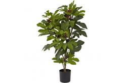 China Height 155cm Artificial Potted Floor Plants FIG Tree Fresh Green supplier
