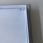 Metro Station 390x390x40x0.8mm Aluminum Access Panel With Key Type Switch for sale