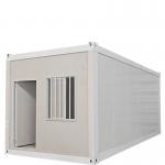 White Detachable Container House Steel Frame Modular Container Homes for sale