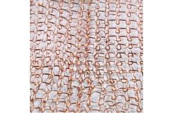 China High Temperature Copper Knitted Wire Mesh 3.8cm supplier