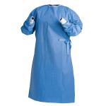 Reinforced Disposable Medical Gowns , Sterile Protective Gown Non - Allergenic for sale