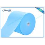 Good Strength Blue PP Non Woven Fabric For Mattress Spring Cover for sale
