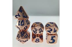 China Odorless Manual Grinding Waterproof Resin OEM Nontoxic Bulk Polyhedral Dice Set supplier