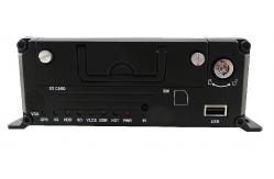 China 4CH HDD MDVR With GPS WIFI G-Sensor RS232 RS485 Interface supplier