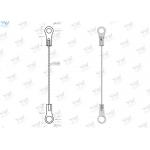 Eyelet Wire Suspension Hanging Kit 0.8 Mm Diameter Steel Wire Lanyards for sale